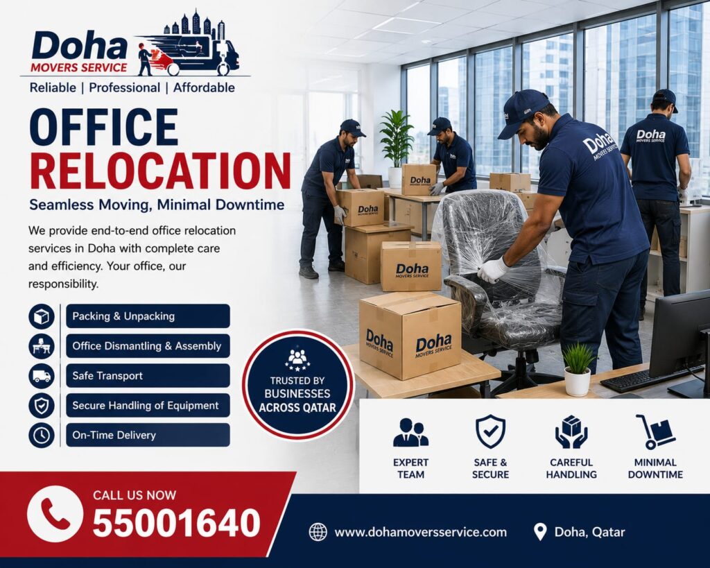 office relocation-moving-doha